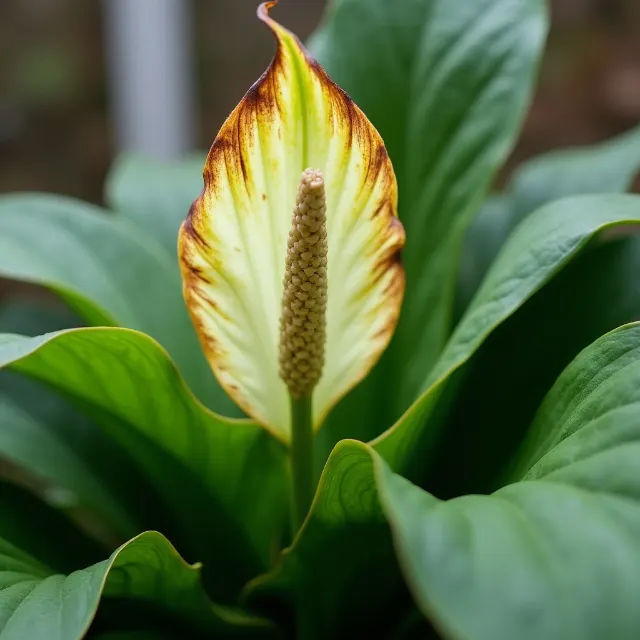 Signs of an Overwatered Peace Lily image 1