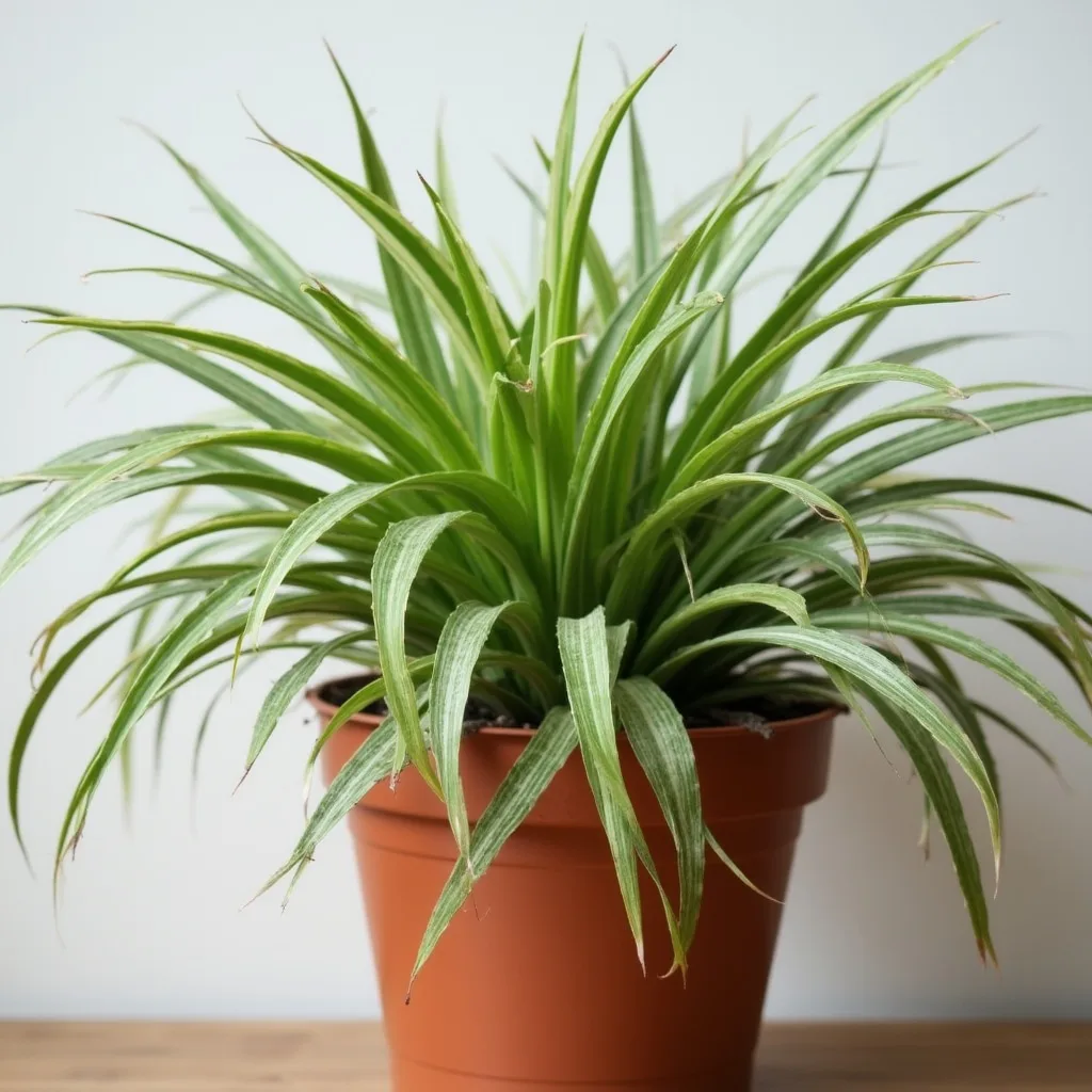 Causes of Brown Tips on Spider Plant Leaves image 1