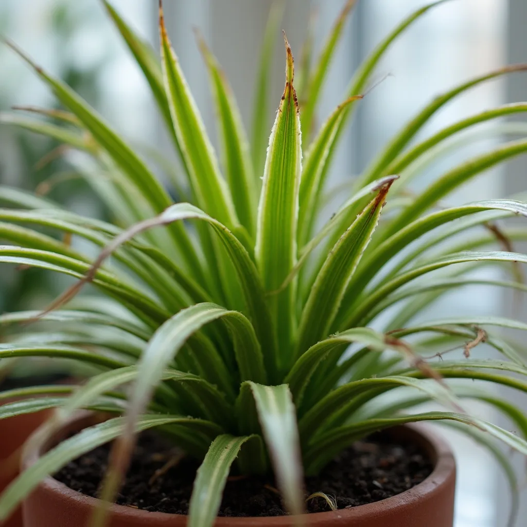 Common causes of brown tips on spider plants image 1
